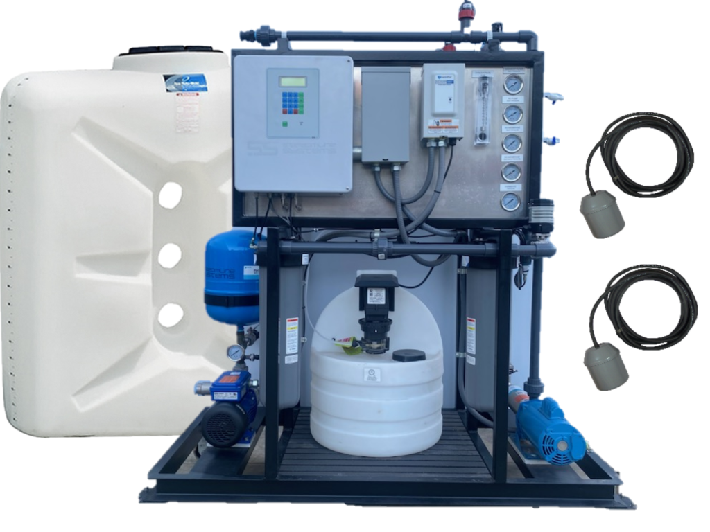 PureGuard Nano Whole Home Water Treatment System including Doorway Tank - 120VAC Model