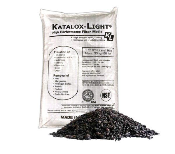 1 Cubic Foot Katalox light Iron, Manganese, and Hydrogen Sulfide