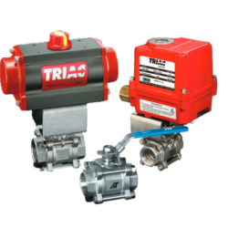Actuated Control and Manual Valves